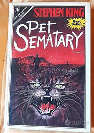 PET SEMATARY di S.K. Prima edizione del 1985