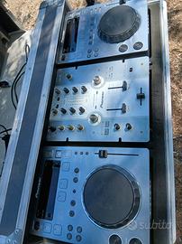  consolle pionner e impianto audio