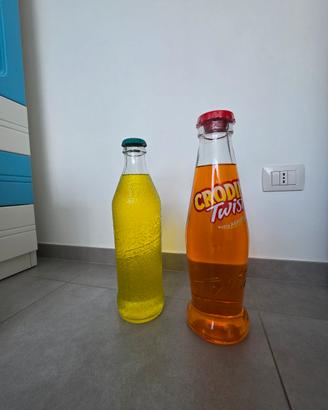 Bottiglia collezione Crodino e Cedrata 