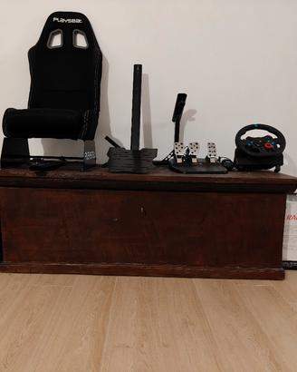 Volante Logitech G29 + Playseat PS5 
