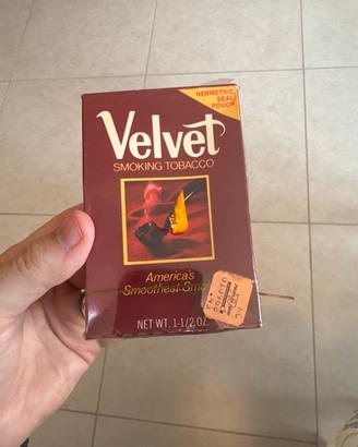 Velvet Smoking Tobacco – confezione vintage