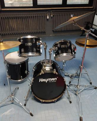 Batteria Hayman Pro Series più ride nuovo