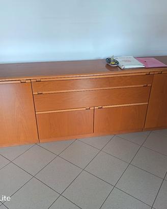 credenza in legno di ciliegio massello 