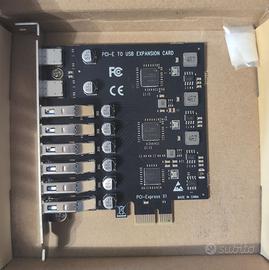 Scheda PCI Express USB 3.2