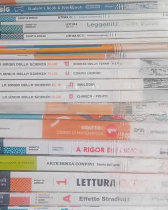 libri 1°,2° e 3° media