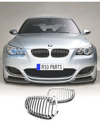 GRIGLIE BMW E60 E61 03-10 CROMATE