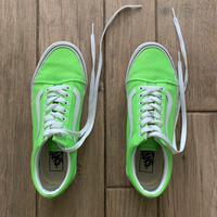 Scarpe Vans verde fluo