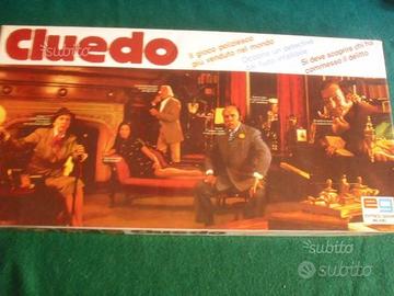 Gioco in scatola Cluedo EG edizioni vintage