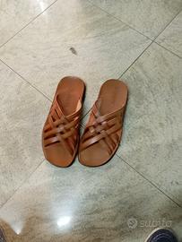 sandali uomo in pelle