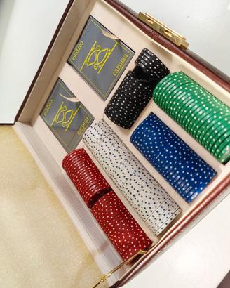 Set Valigetta Fishes Carpisa Poker