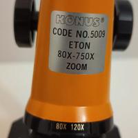Microscopio Konus 80x-750x mod.5009