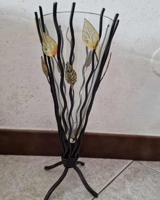 Vaso fiori in ferro
