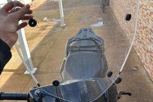 kit parabrezza sh 125