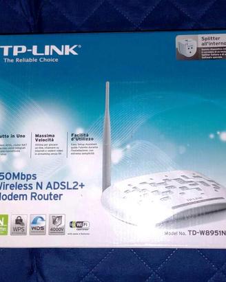 Router TP-Link TD-w8951nd wifi n ADSL2
