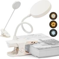 LUCE DA LETTURA LED CLIP - RICARICABILE - NUOVA