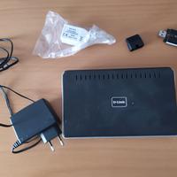 Modem Router  D-Link  DSL-2640B Wireless G ADSL2+