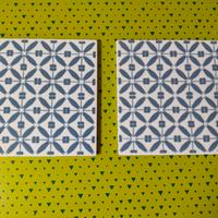 coppia piastrelle Richard Ginori 