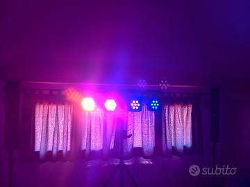 Stairville Stage Quad LED Bundle RGB WW
