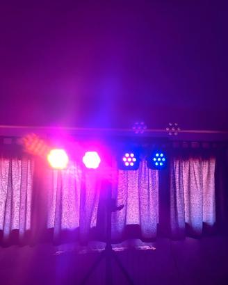 Stairville Stage Quad LED Bundle RGB WW
