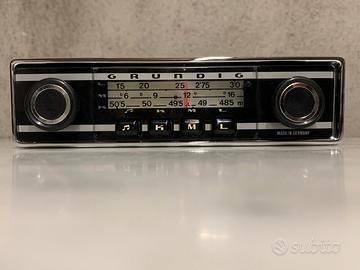 Autoradio Grundig Weltklang 3001 per Porsche epoca