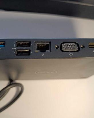 Docking Station Dell WD15 K17A - usb-c - hdmi / vg