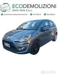 RICAMBI CITROEN C3 2010 1.4 BENZINA 70KW