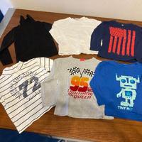 6 maglie bambino 2/ 4 anni manica lunga