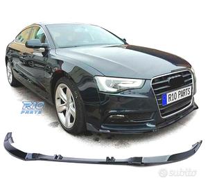 SPOILER LIP AUDI A5 8T 8F 11-17 NERO LUCIDO