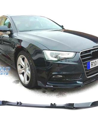 SPOILER LIP AUDI A5 8T 8F 11-17 NERO LUCIDO