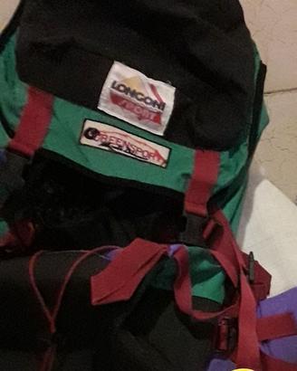 Zaino Longoni Sport e materassino