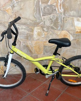 Bici B'Twin Original 20" (Decathlon) 6-9 anni