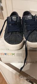 Scarpe bambino tessuto jeans Geox