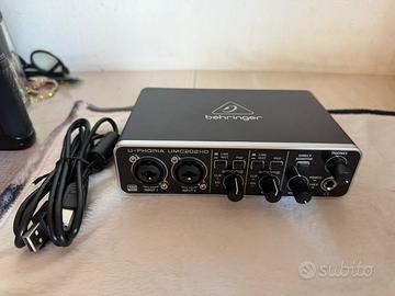 Scheda audio Behringer U-PHORIA UMC202HD
