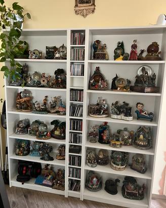 Disney collezione snowglobe, showcase , Britto