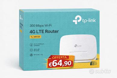 TP-Link TL‑MR105 – Router 4G LTE Wi‑Fi 300Mbps