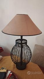 Lampada in ferro battuto