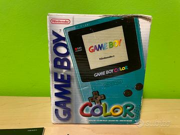 SOLO SCATOLA + MANUALI Game Boy Color