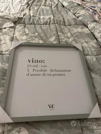 Quadro vino