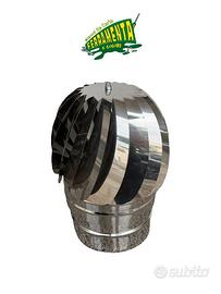 Aspiratore Eolico in Acciaio Inox