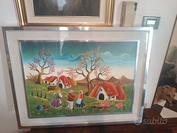 Quadro paesaggio