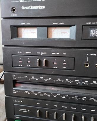 Impianto Stereo Vintage FranceElectronique RCK1642