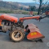 motocoltivatore goldoni con fresa da neve