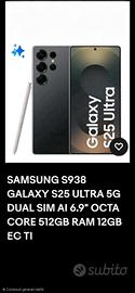 Samsung S 25 Ultra 5g 512 Gb titanium