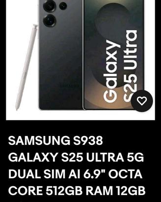 Samsung S 25 Ultra 5g 512 Gb titanium