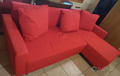 divano letto con penisola