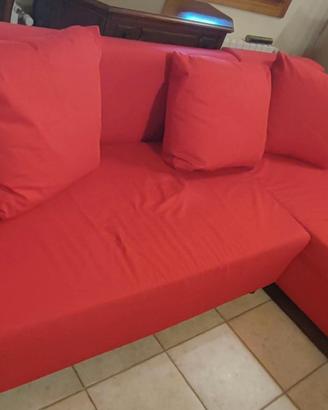 divano letto con penisola