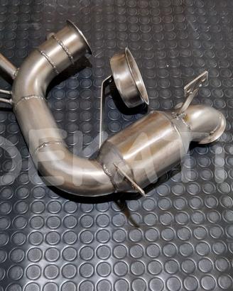 DOWNPIPE 100 200 CELLE POLO A1 1.4 TDI CUS CUT