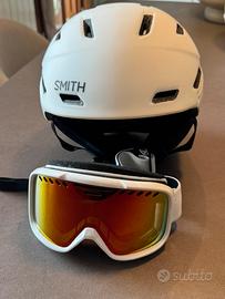 Casco +  maschera sci e snowboard SMITH
