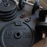 Set di pesi in ghisa