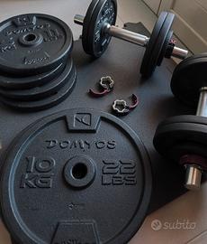 Set di pesi in ghisa